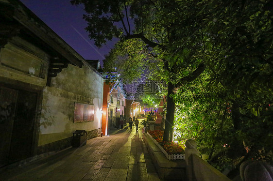 福州上杭街夜景图片