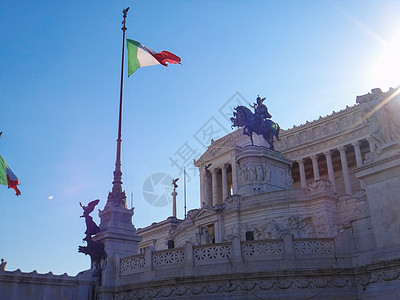 罗马骑士罗马市政府背景