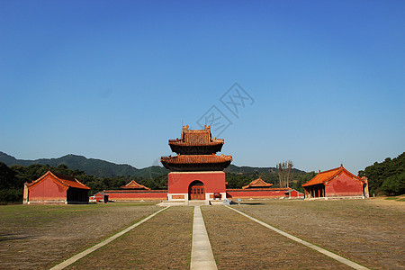 河北唐山清东陵高清图片