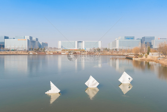 青岛即墨龙泉湖公园风光图片