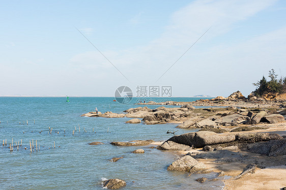 厦门小嶝岛海滩图片