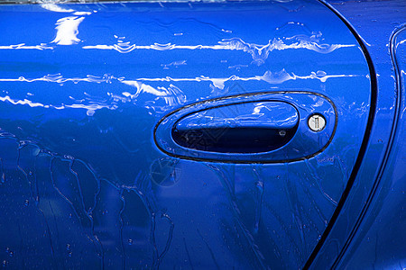 高压水枪洗车背景图片
