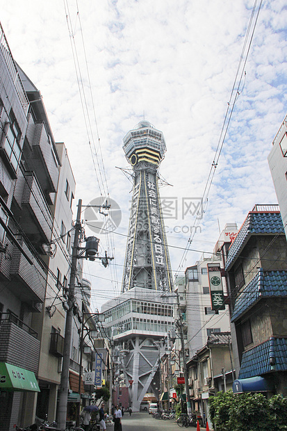 日本大阪通天阁图片