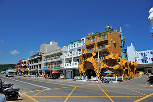 台湾垦丁街景建筑图片