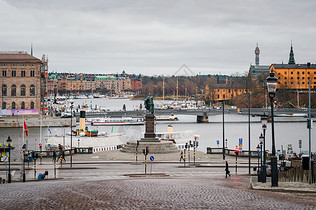 瑞典斯德哥尔摩港湾图片
