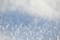 雪花微距特写图片