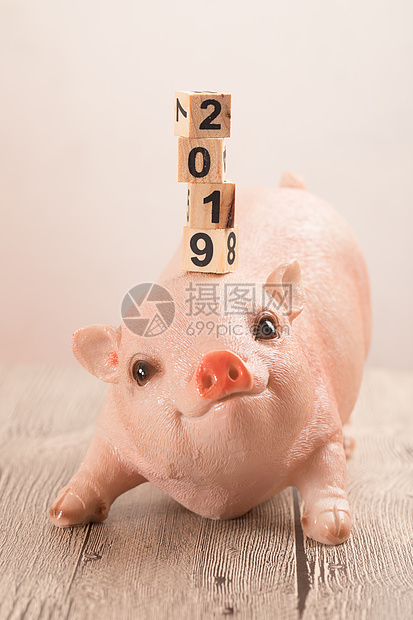 2019猪年摆件图片