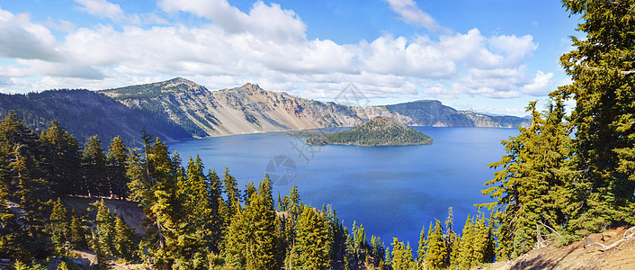 美国火山湖国家公园高清图片下载 正版图片 摄图网