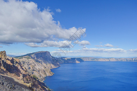 美国火山湖国家公园高清图片