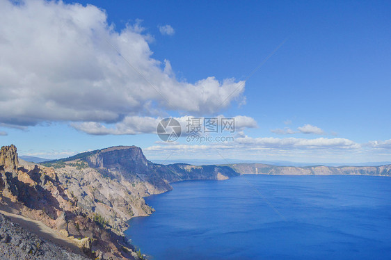 美国火山湖国家公园图片