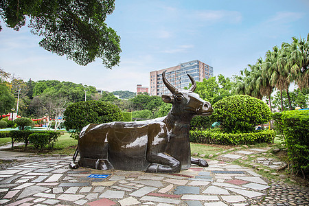 福州金牛山公园背景图片