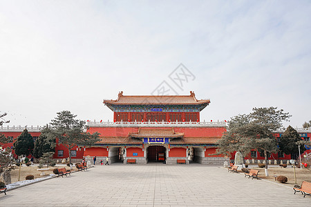 鞍山玉佛苑玉佛寺古建筑群图片