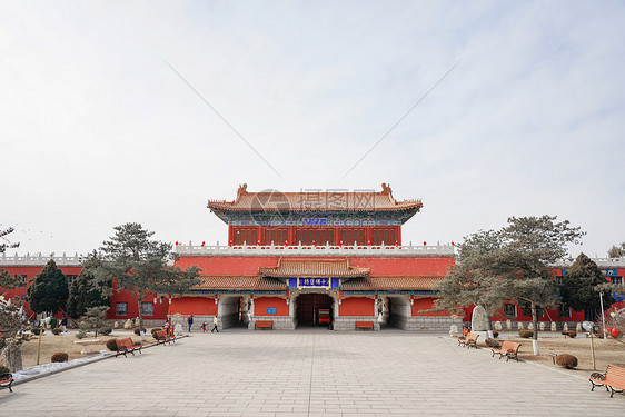 鞍山玉佛苑玉佛寺古建筑群图片