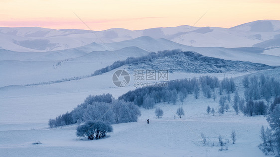 冬天雪景风光图片