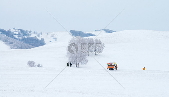 冬天雪景风光图片