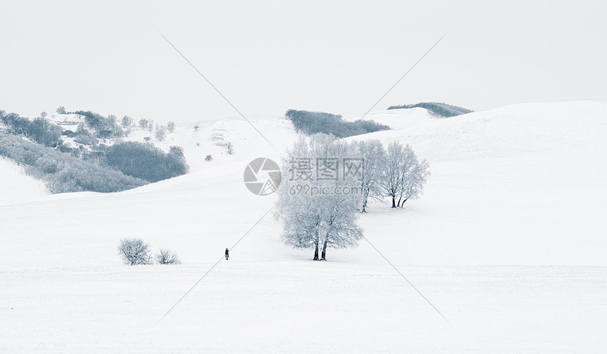 冬天雪景风光图片