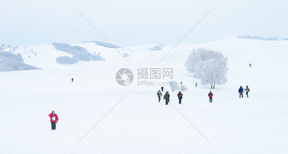 冬天雪景风光图片