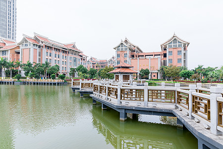 大学校园生活集美大学校园风光背景