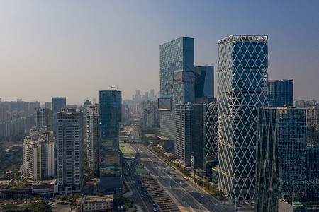 深圳南山区腾讯科技大楼背景图片