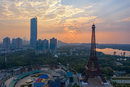 深圳世界之窗巴黎铁塔高清图片
