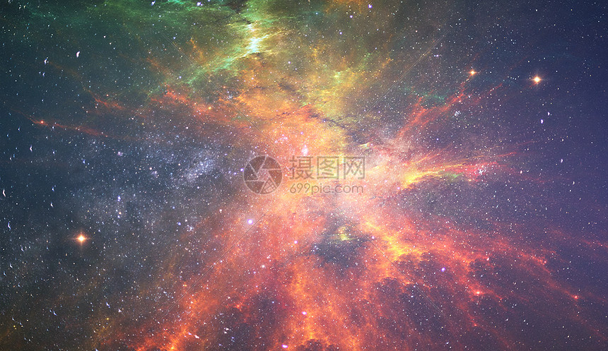 梦幻星空图片