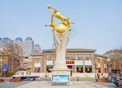 天津五大道历史建筑背景图片