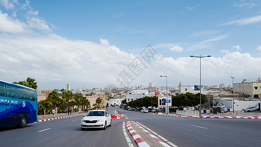 摩洛哥首都拉巴特街景图片