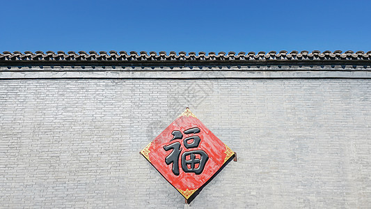 天津杨柳青古镇背景图片