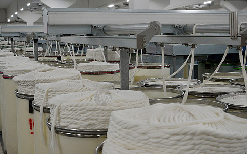 现代纺织厂捆线机高清图片