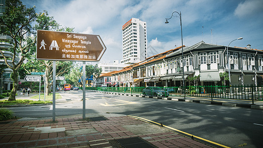 新加坡街景图片