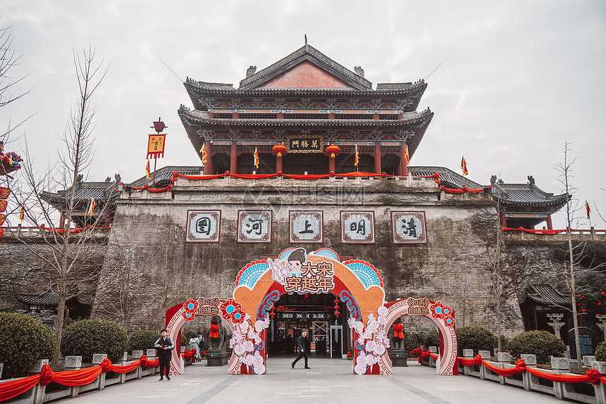 浙江横店清明上河图景区图片