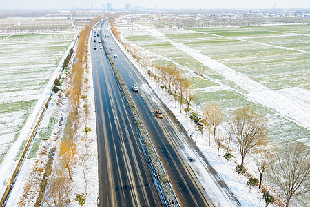 航拍公路春运交通运输背景图片