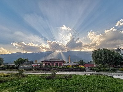 大理崇圣寺背景图片