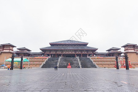 贵州都匀秦汉影视城背景图片