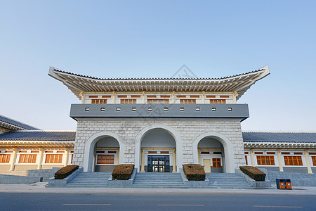 延边大学教学楼背景