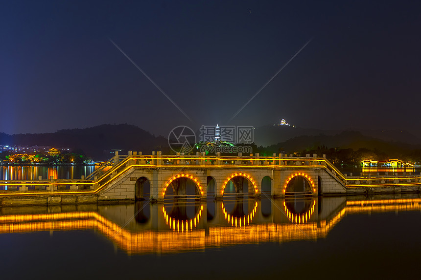 广东惠州西湖夜景图片