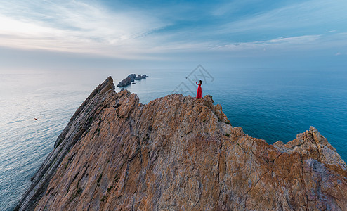 海岸风光背景图片