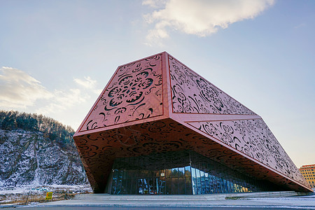 通化博物馆吉林建筑高清图片