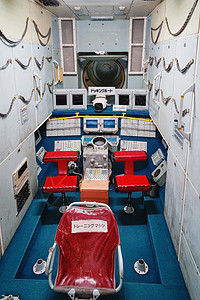 飞船内景太空飞船舱内部背景