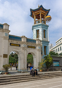 青海省伊斯兰教经学院背景图片