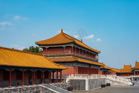 故宫古建筑背景图片