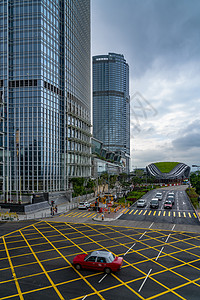 酒店全景香港中环的高楼背景