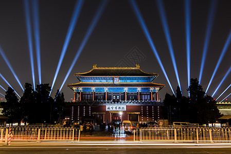 北京故宫紫禁城上元之夜图片