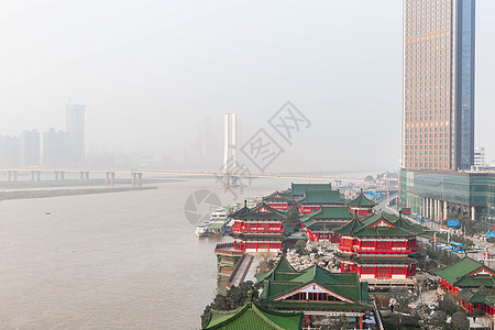 赣江边南昌滕王阁图片