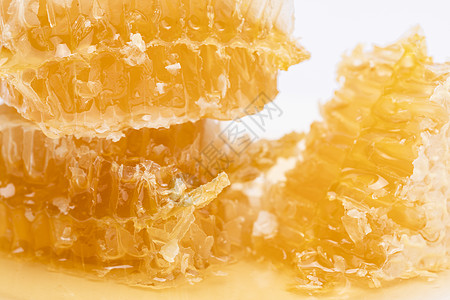 蜂蜜营养丰富蜂巢高清图片