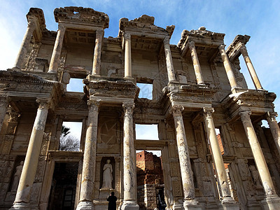 土耳其以弗所古城遗址赛尔萨斯图书馆图片