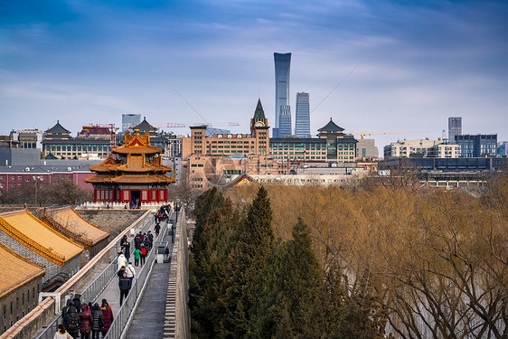 新旧交融的北京图片