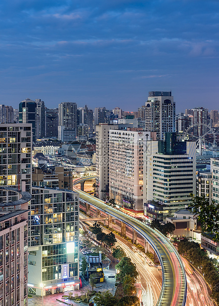 厦门城市夜景图片