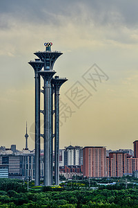 北京奥林匹克观光塔图片
