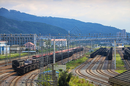 福州东站铁路高清图片